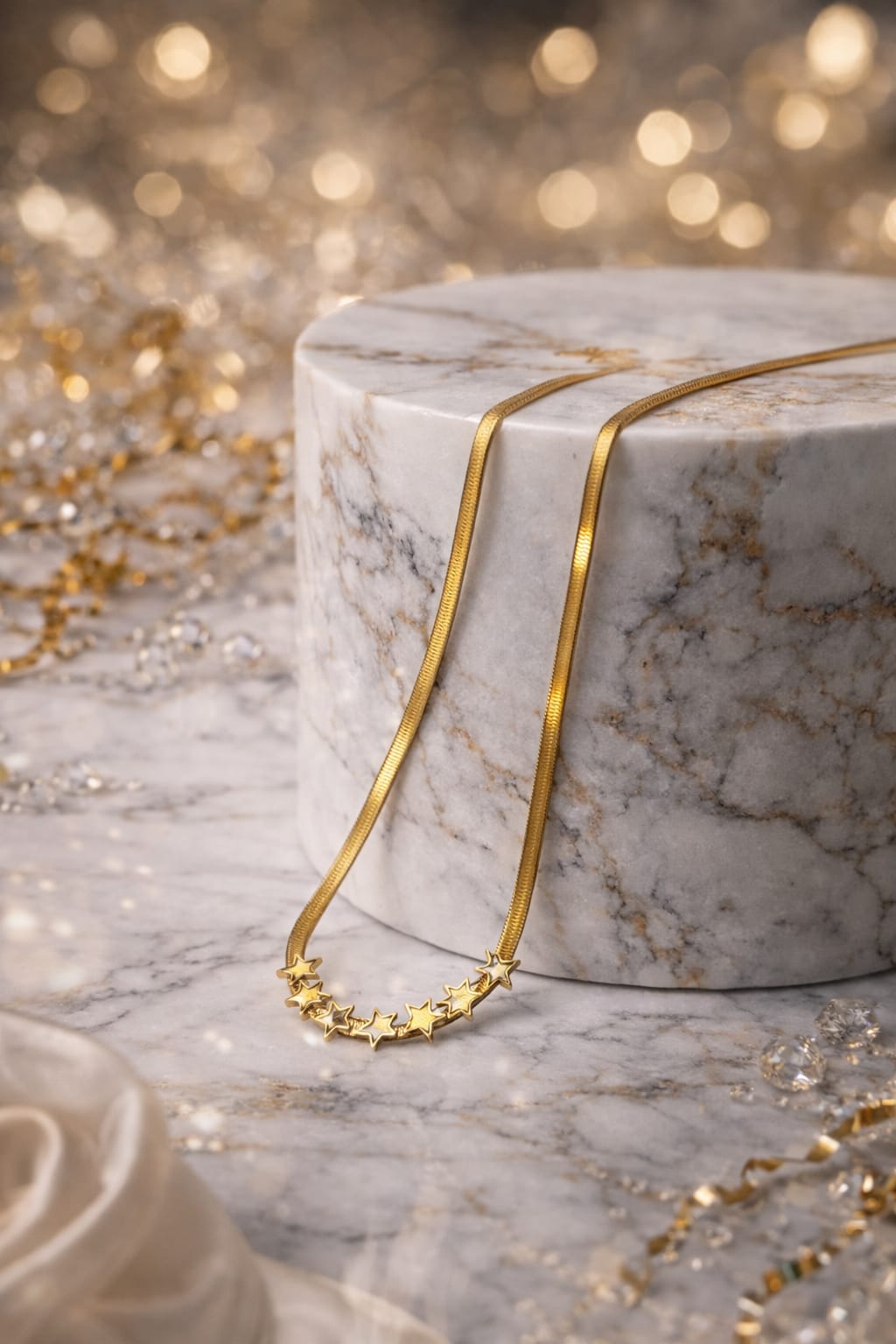 Golden Starline Necklace