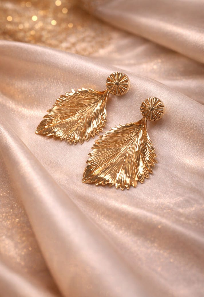 Goldplatt Harmonie Ohrringe