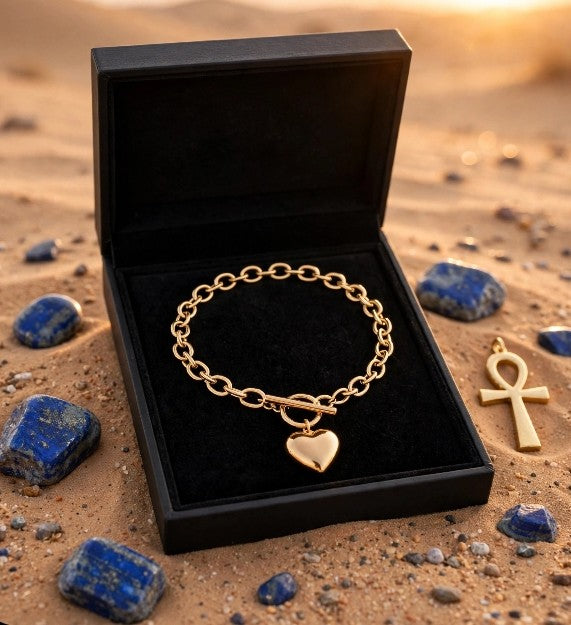 NEFERTARI HEART BRACELET