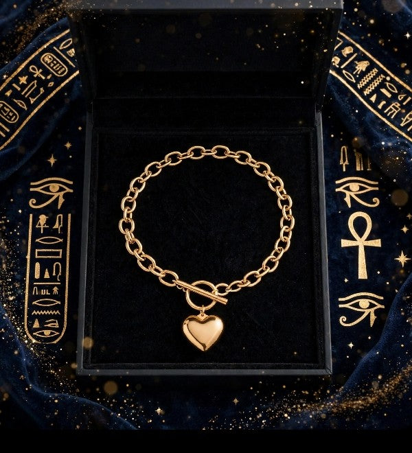 NEFERTARI HEART BRACELET